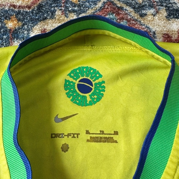 Nike Brazil Neymar World Cup Soccer Jersey Size XL - Picture 3 of 9